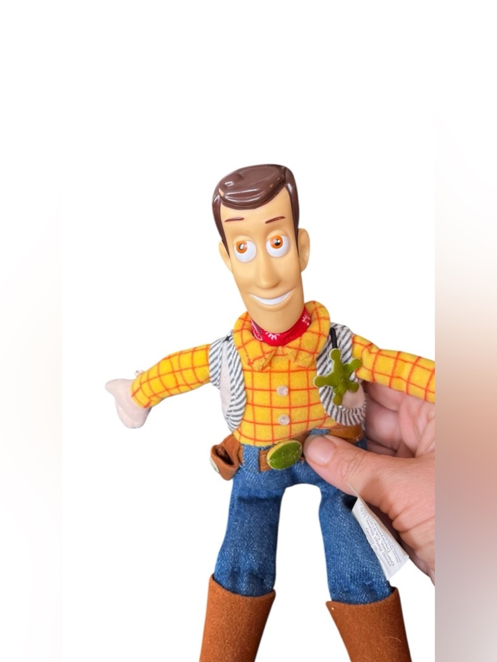 Vintage Disney store Toy Story plush woody Cowboy doll 10”